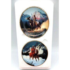 Mystic Warrior Chuck Ren Mini Plate Hamilton Top Gun Blue Thunder Decor 97